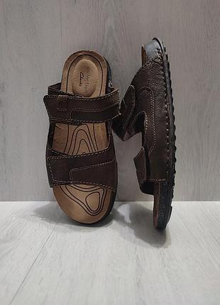 Шлепанцы clarks 42- стелька 27 см 3
