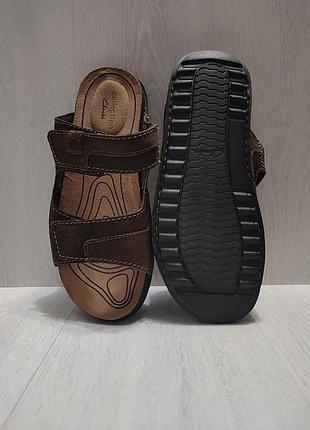 Шлепанцы clarks 42- стелька 27 см 4