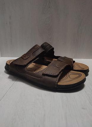 Шлепанцы clarks 42- стелька 27 см 5
