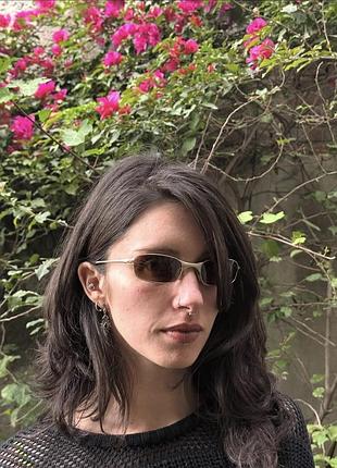 Сонцезахисні окуляри oakley square wire 2.0 platinum gold iridium