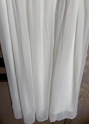 Довга сукня з мереживом 4xl 6