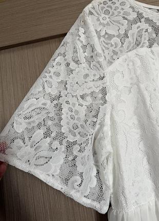 Довга сукня з мереживом 4xl 5