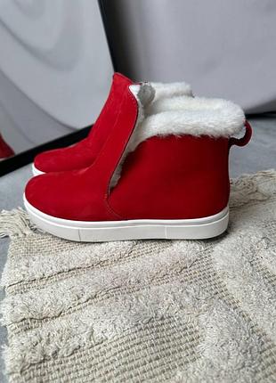 1371-1 крн sale зимние ботинки красные