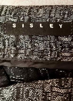 Женские укороченные брюки sisley. 4