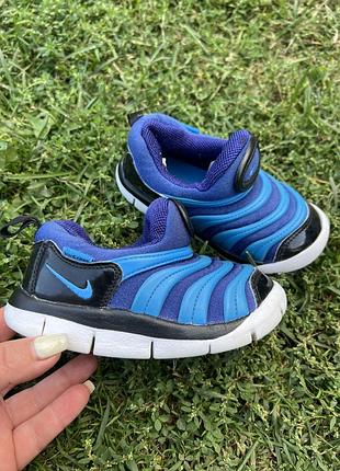 Кросівки для хлопчиків nike free синій, чорний 25 розмір