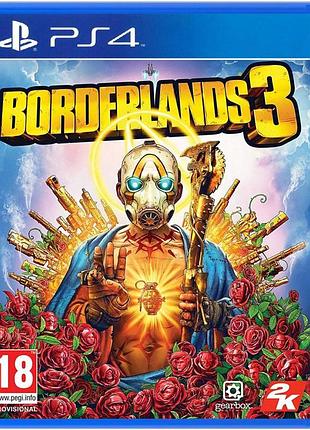 Дисковая версия игры borderlands 3 ps4 (новая)