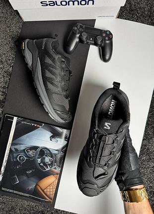 Мужские кроссовки salomon x-adventure 1977x dark grey black
