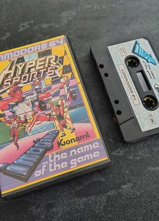 Касета hyper sports (commodore 64)