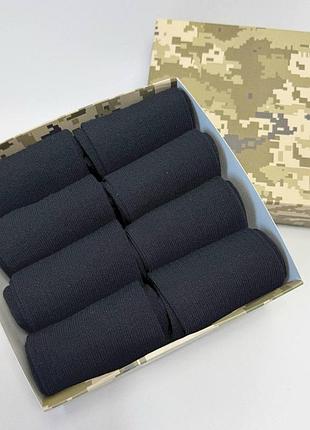 Бокс жіночих шкарпеток в рубчик 36-41 р на 8 пар в подарунковій коробці