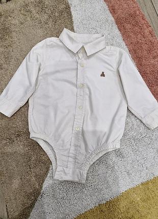 Боді рубашка від gap 12-18 m