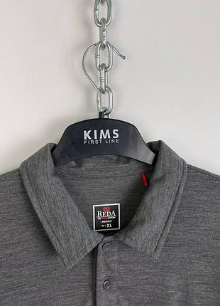 Reda rewoolution merino wool мужской шерстяной лонгслив, кофта 3