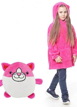 Мягкая игрушка-худи детское, 3в1 huggle pets hoodie