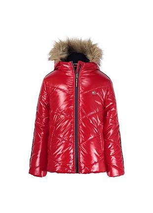 Детская стеганая куртка tommy hilfiger