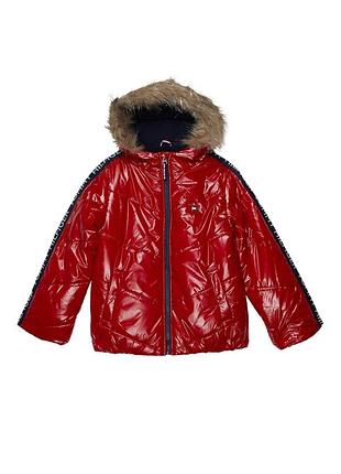 Детская стеганая куртка tommy hilfiger 4