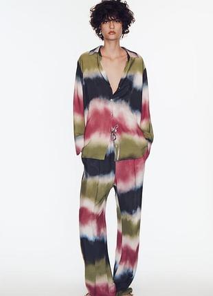 Актуальні трендові легенькі штани брюки zara uk 6 xs 34🔥🔥🔥