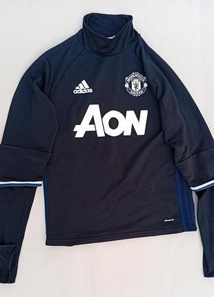 Футбольна форма чоловіча adidas manchester united тренувальна чорна s