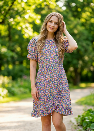 Легкое летнее платье в цветочный принт new look / s / 42-44)