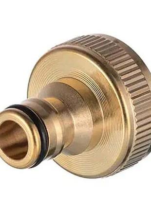 Адаптер латунний intertool-storm на конектор 1/2" з внутрішнім різьбленням 1" (ge-1212)