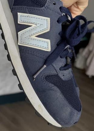 Оригінальні кросівки для підлітків new balance сині, розміри 35.5-36