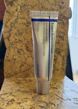 Expert madeca cream active renew pdrn  корейський відновлювальний крем для обличчя з pdrn та комплексом teca