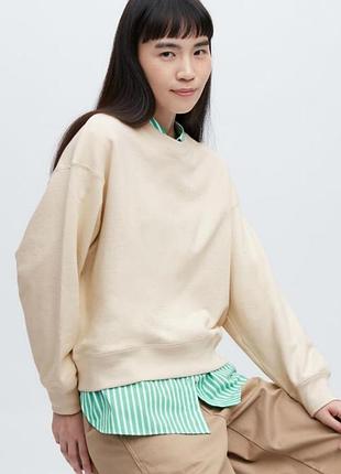 Толстовка оверсайз uniqlo світшот светр кофта джемпер