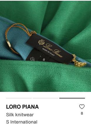Пончо жіноче loro piana двостороннє шовк та кашемір, розмір s