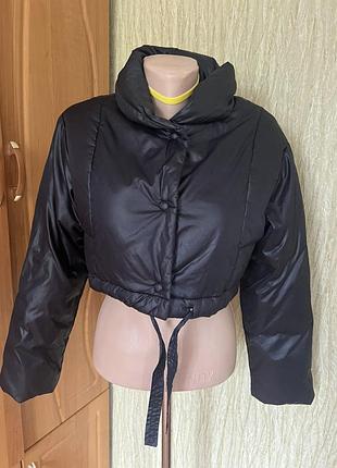 Курта пуховик коротка gap