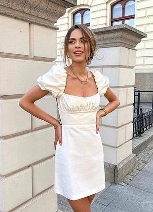 Актуально трендова натуральна сукня плаття маломірить zara uk 10 38 м 🔥🔥🔥