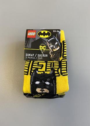 Детские носки lego 3-pack