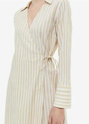 Сукня міді на запах h&m 4