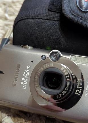 Canon digital ixus 960 is /ccd / 12.1mp / y2k цифровой фотоаппарат компактный