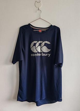 Чоловіча спортивна футболка canterbury vapodri синя 3xl
