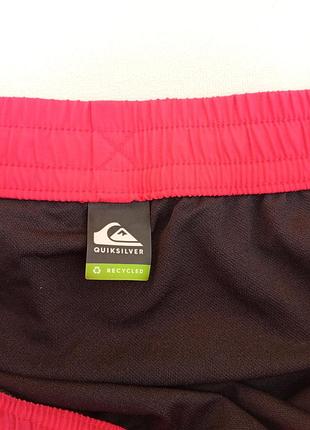 Шорти чоловічі quiksilver червоні 2