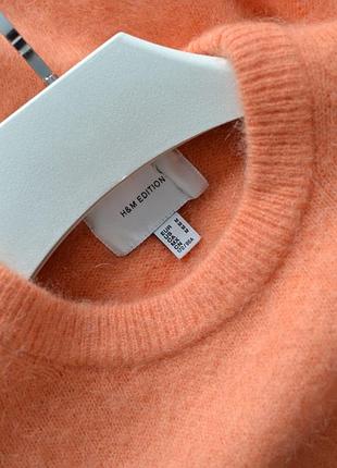 Яркий мохеровый свитер h&m edition 10