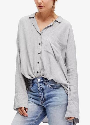 Сорочка вільного крою free people бренд urban outfitters