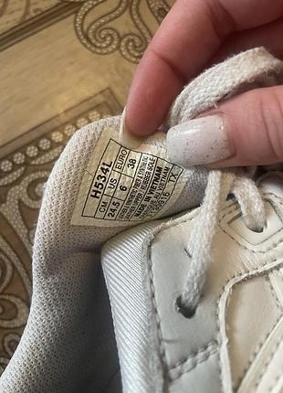 Кросівки asics білі 3
