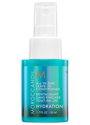 Незмивний спрей-кондиціонер moroccanoil mini detangling all in one leave-in conditioner for all hair types
