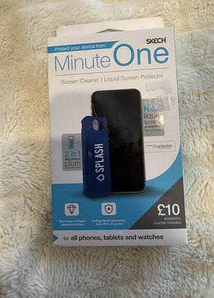 Набір для очищення екрану skech minute one clean & protect bundle, новий