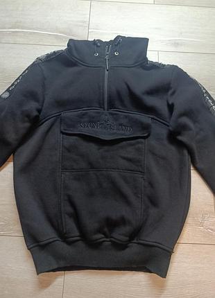 Худи утепленное stone island не оригинал
