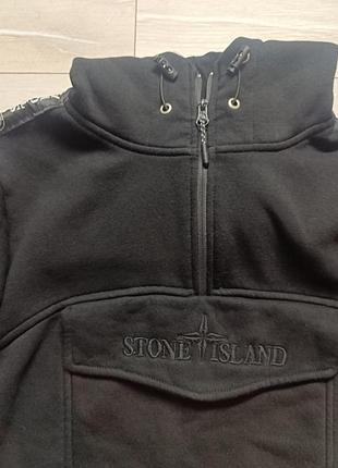 Худи утепленное stone island не оригинал 3