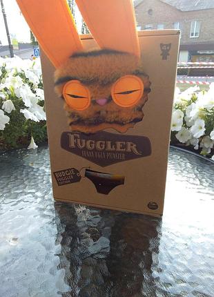 Мягкая игрушка fuggler – серия «budgie fuggler edition», модель rabid rabbit в полосатой оранжевой расцветке