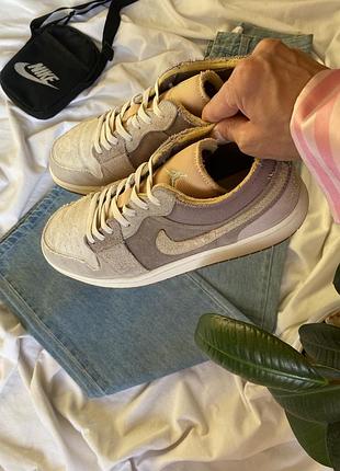 Мужские кроссовки air jordan 1 low se craft inside out 44.5 (28.5см.) 📏 28.5см.