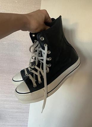 Шкіряні кеди converse 37.5см 2