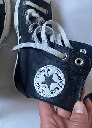 Шкіряні кеди converse 37.5см 3