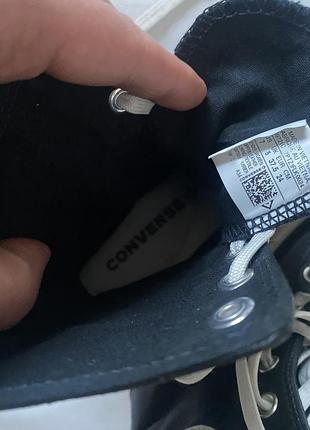 Шкіряні кеди converse 37.5см 7