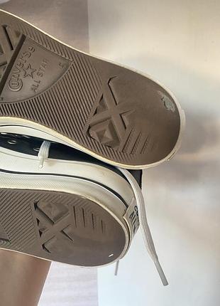 Шкіряні кеди converse 37.5см 8
