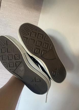 Шкіряні кеди converse 37.5см 10