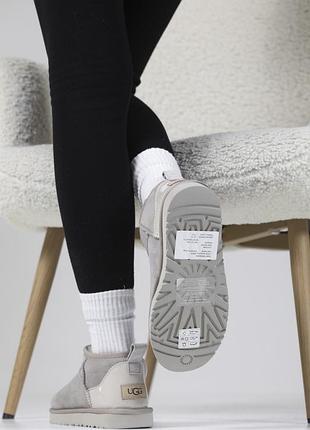 Жіночі ugg ultra mini beige lacquer 4