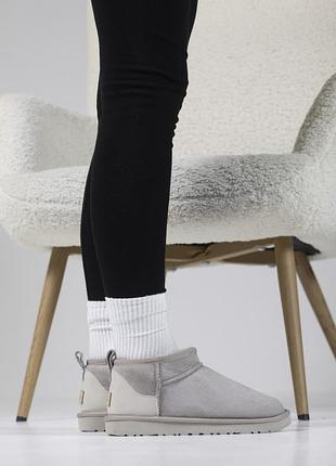 Жіночі ugg ultra mini beige lacquer 8