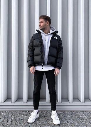 Куртка пуховик the north face 700 туреччина лого вишивка